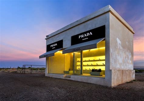 prada in texas desert|smallest Prada store.